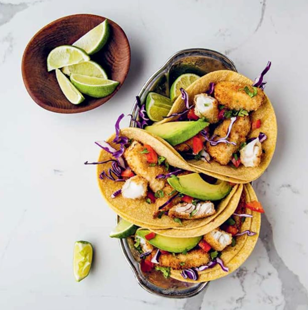 Baja fish tacos