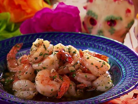 Baja garlic shrimp
