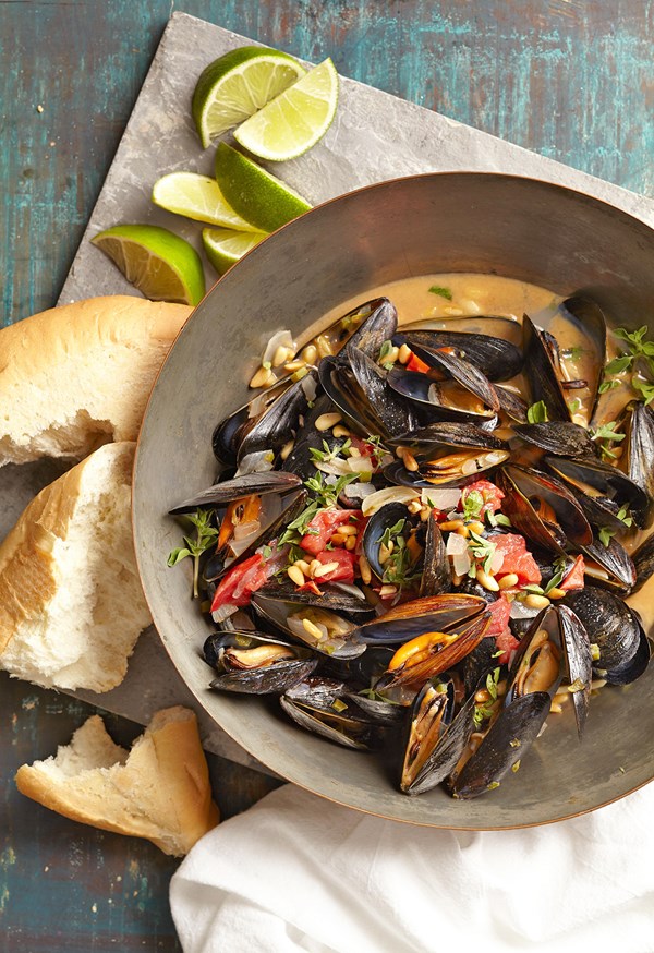 Baja mussels