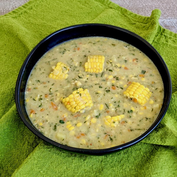 Bajan corn soup 