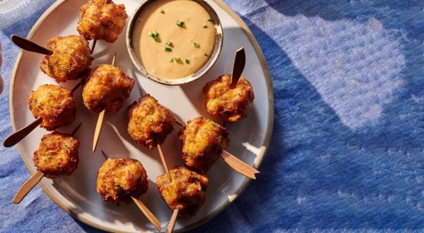 Bajan fish cakes [Leanna Pierre]