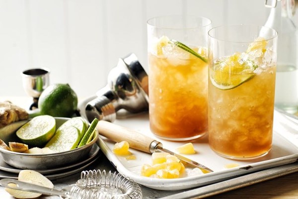 Bajan rum mule