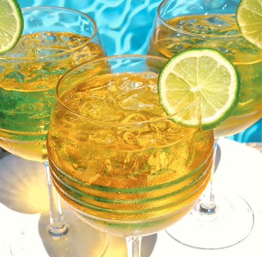 Bajan rum punch