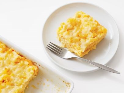 Bake-and-slice macaroni and cheese