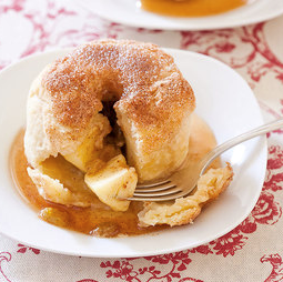 Baked apple dumplings