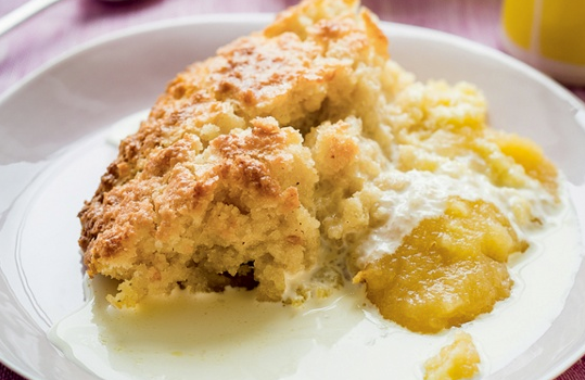 Baked apple pudding