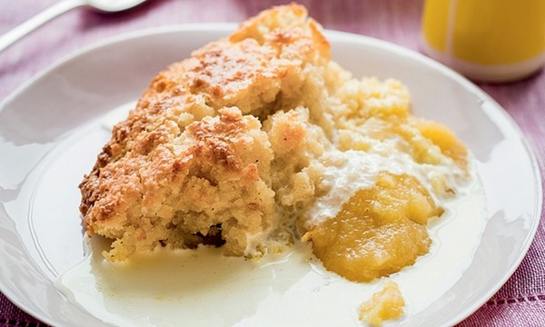Baked apple pudding