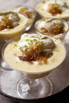 Baked apple trifle