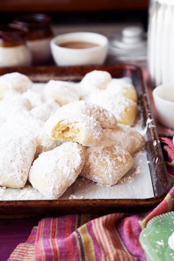 Baked beignets