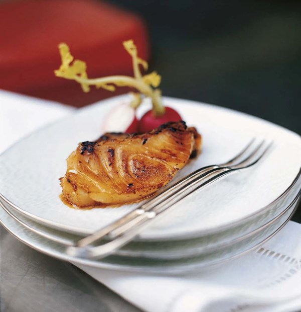 Baked black cod with miso