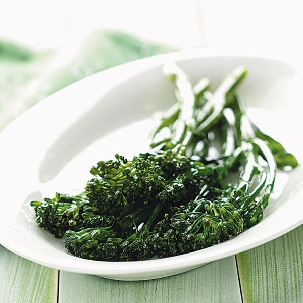Baked broccolini 