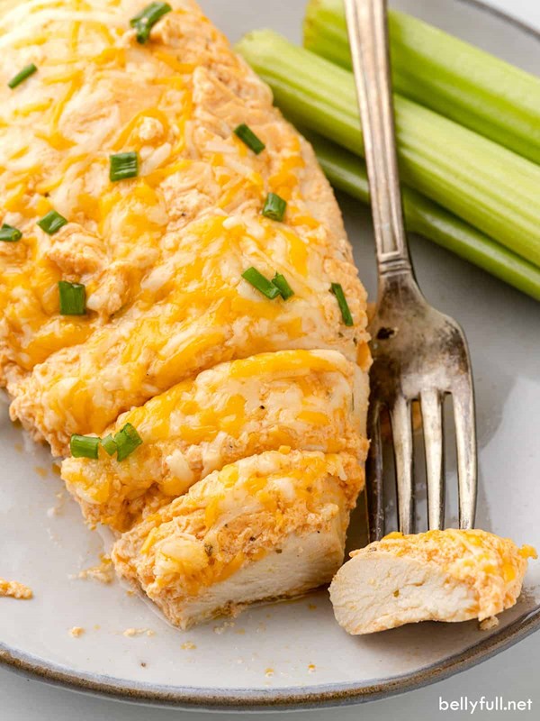 Baked Buffalo chicken