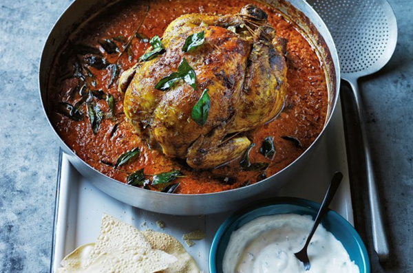 Baked butter chicken
