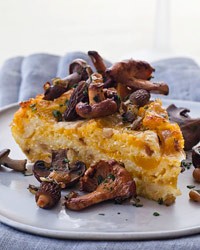 Baked butternut squash-and-cheese polenta