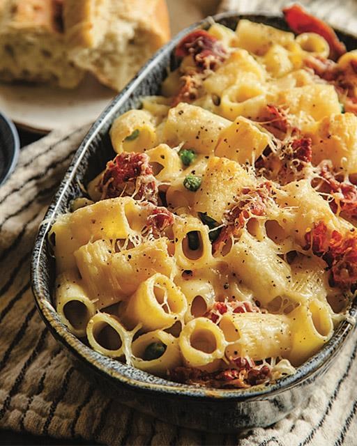 Baked carbonara inspired casserole