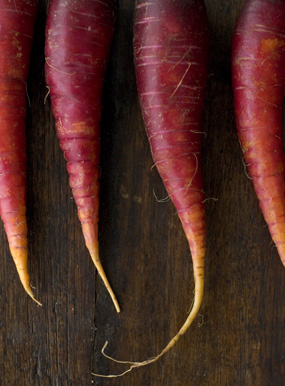 Baked carrot oven fries