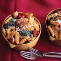 Baked cavatelli with sausage and broccoli rabe