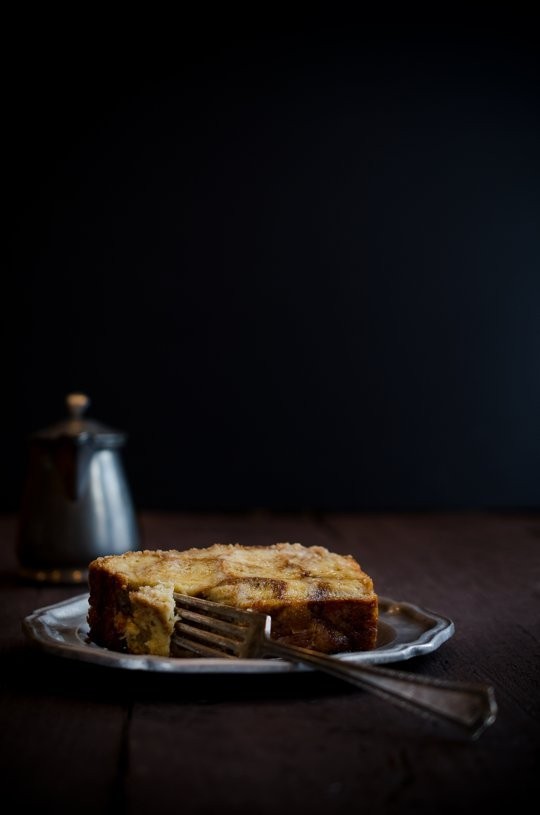 Baked chai-spiced French toast