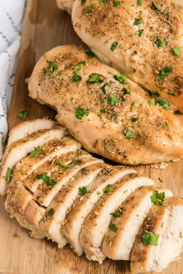 Baked chicken breast