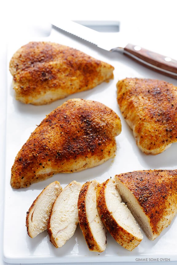 Baked chicken breast