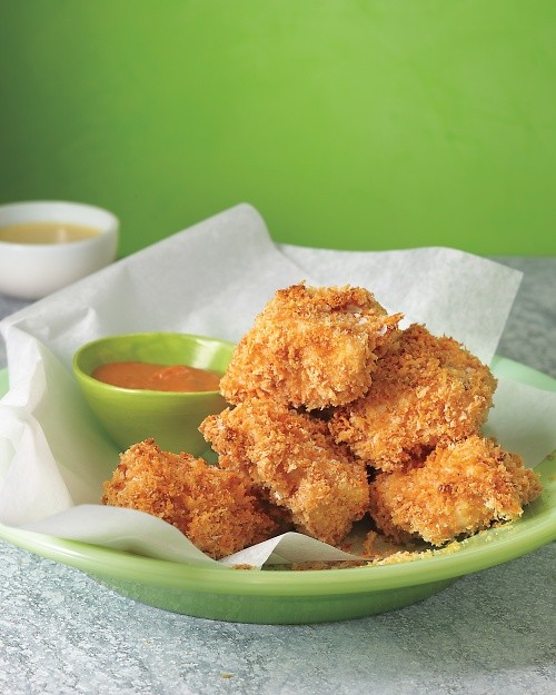 Baked chicken nuggets