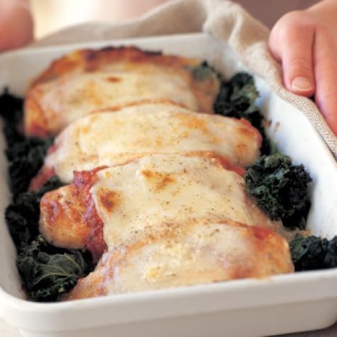 Baked chicken Parmesan