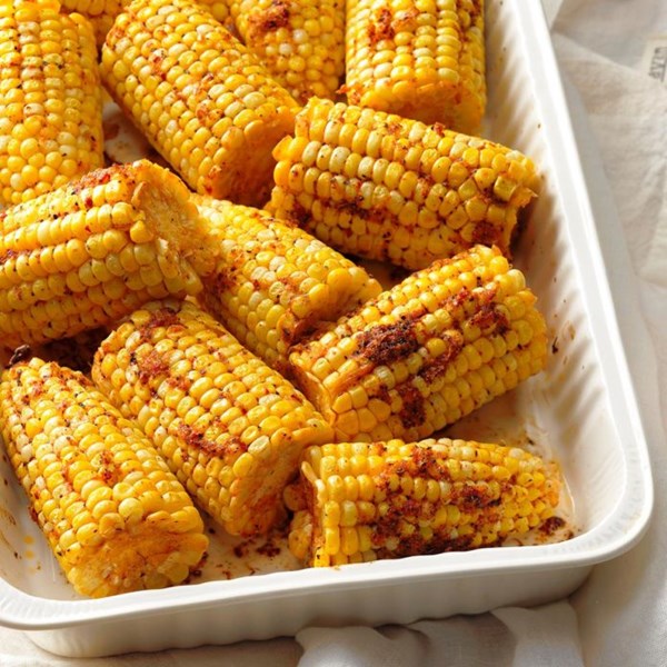 Baked chili-lime corn