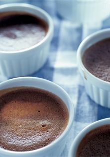 Baked chocolate puddings