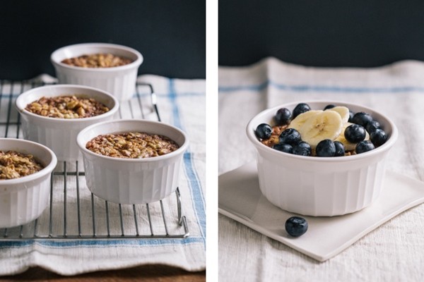 Baked cinnamon crunch oatmeal