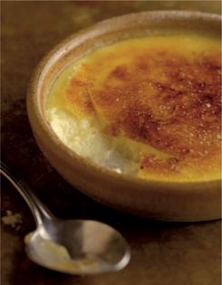 Baked citrus and cinnamon custard (Crema Catalana)