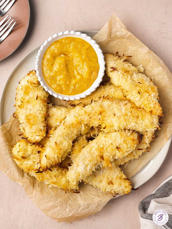 Baked coconut chicken tenders