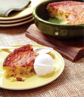 Baked coconut (Cocada de forno)