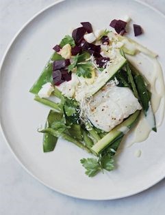 Baked cod with mustard sauce (Bagt torsk med sennepssovs)