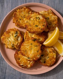 Baked crab cakes