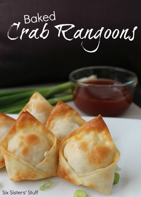 Baked crab Rangoons