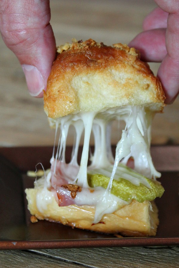 Baked Cuban sliders