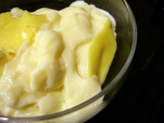 Baked custard