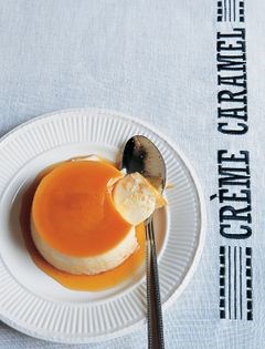 Baked custard with caramel sauce (Crème caramel)