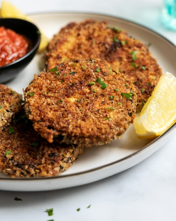 Baked eggplant