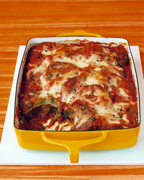 Baked-eggplant Parmesan