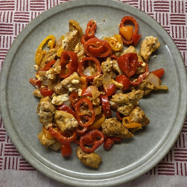 Baked feta chicken 