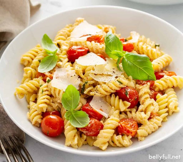 Baked feta pasta