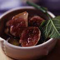 Baked figs 