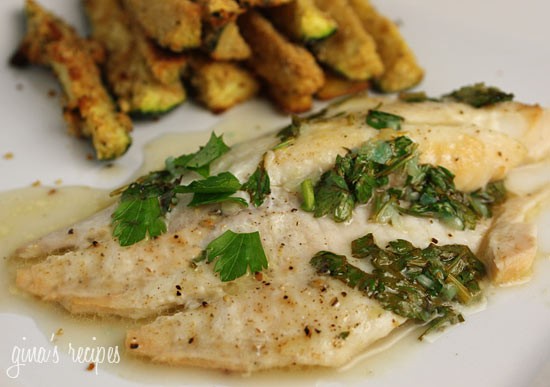 Baked garlic lemon tilapia