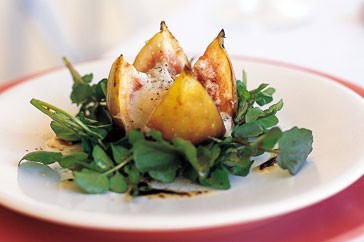 Baked Gorgonzola figs