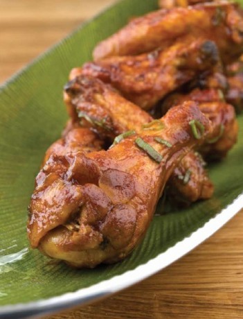 Baked hot wings