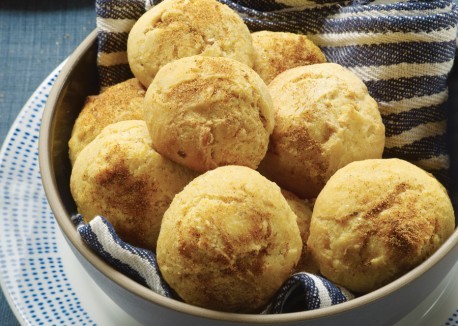 Baked hush puppies