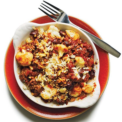Baked Italian-style cauliflower