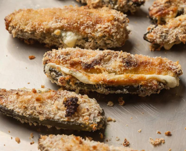 Baked jalapeno poppers