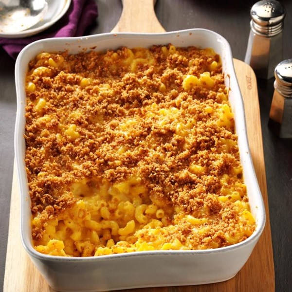 Baked mac & cheese